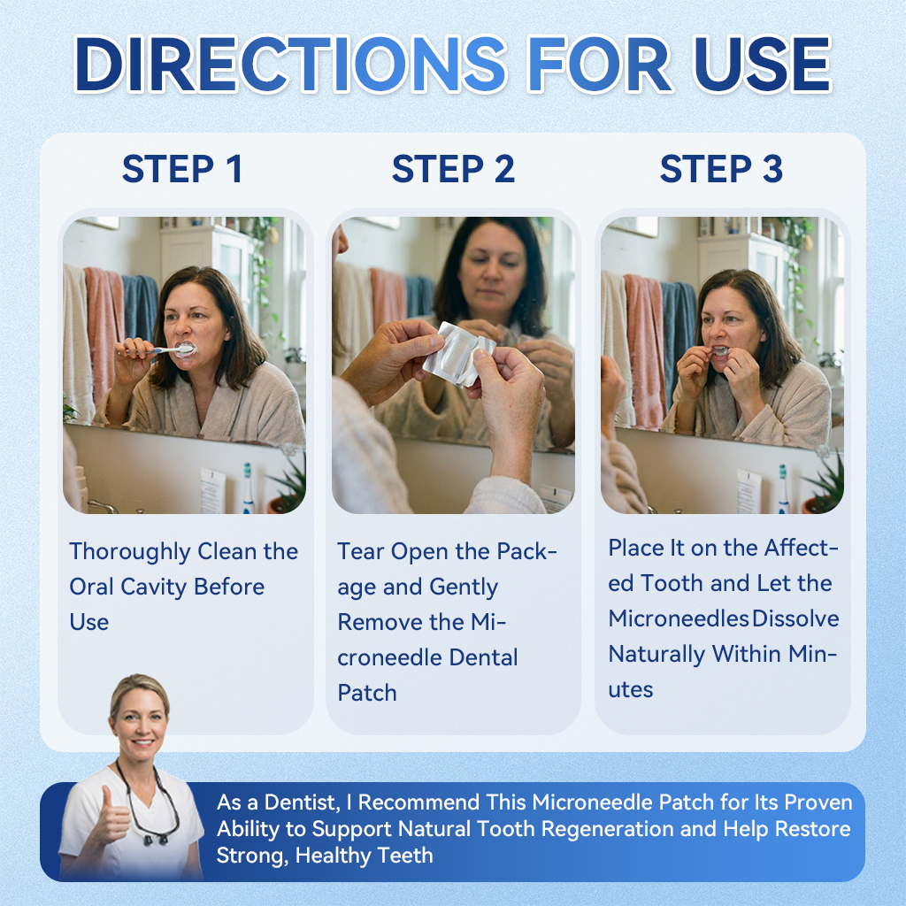 GаrаgеLіnе® 🦷 Tideglusib Fast‑Dissolving Tooth & Gum Repair Oral Strips 📦 (Supports tooth repair and helps relieve gum discomfort and other common oral concerns)