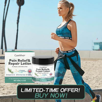 CureVivo® Pain Relief& Repair Lotion 👑 For Muscle, Joint & Nerve Pain 🇬🇧