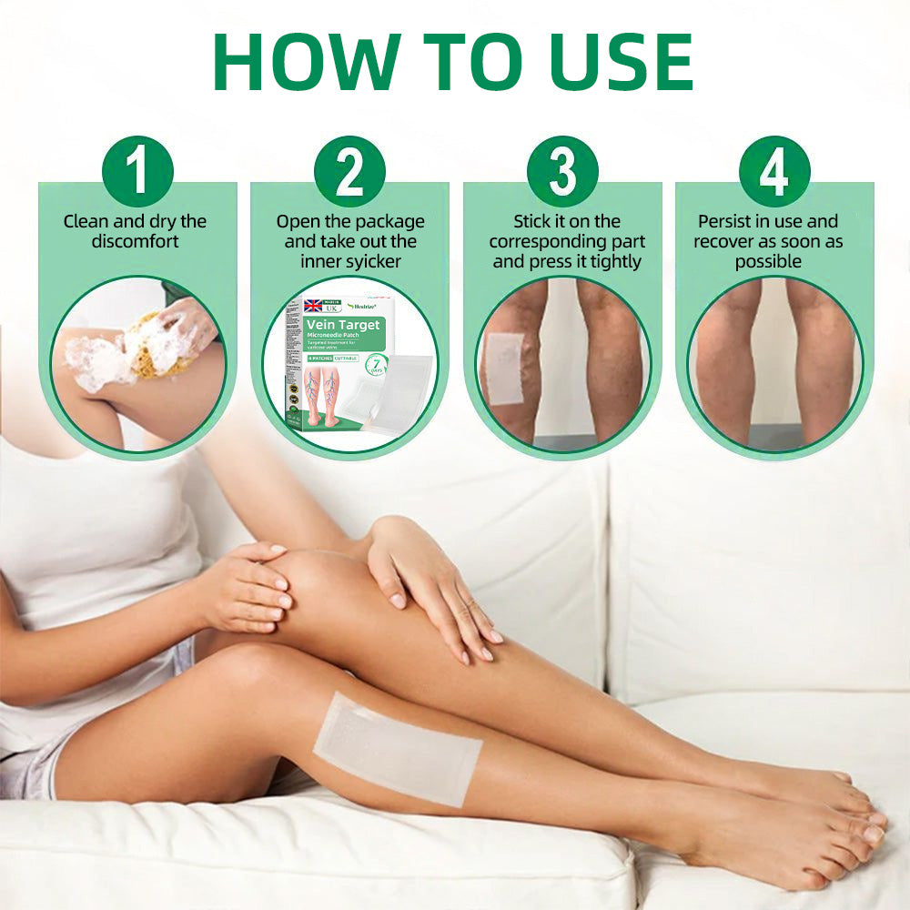 Healrize® VeinTarget Microneedle Patch💙Instant Relief, Long-Term Results
