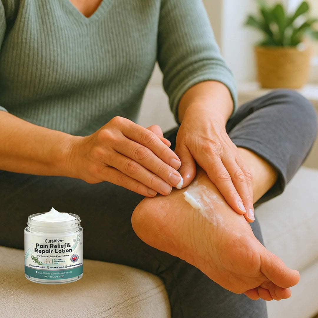 CureVivo® Pain Relief& Repair Lotion 👑 For Muscle, Joint & Nerve Pain 🇬🇧