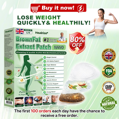 𝑶𝒇𝒇𝒊𝒄𝒊𝒂𝒍 𝑺𝒕𝒐𝒓𝒆🌿𝐇𝐞𝐚𝐥𝐫𝐢𝐳𝐞® 𝐁𝐫𝐨𝐰𝐧𝐅𝐚𝐭 𝐄𝐱𝐭𝐫𝐚𝐜𝐭 𝐍𝐚𝐧𝐨 𝐌𝐢𝐜𝐫𝐨𝐧𝐞𝐞𝐝𝐥𝐞 𝐏𝐚𝐭𝐜𝐡(𝙅𝙪𝙨𝙩 𝙤𝙣𝙘𝙚 𝙖 𝙙𝙖𝙮, 𝙫𝙞𝙨𝙞𝙗𝙡𝙚 𝙘𝙝𝙖𝙣𝙜𝙚𝙨 𝙞𝙣 7 𝙙𝙖𝙮𝙨)