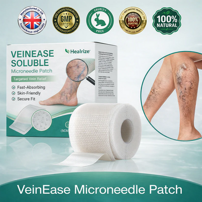 🌸𝐇𝐞𝐚𝐥𝐫𝐢𝐳𝐞® VenoEase Soluble Microneedle Patch⚡Instant Relief, Long-Term Results ⚡