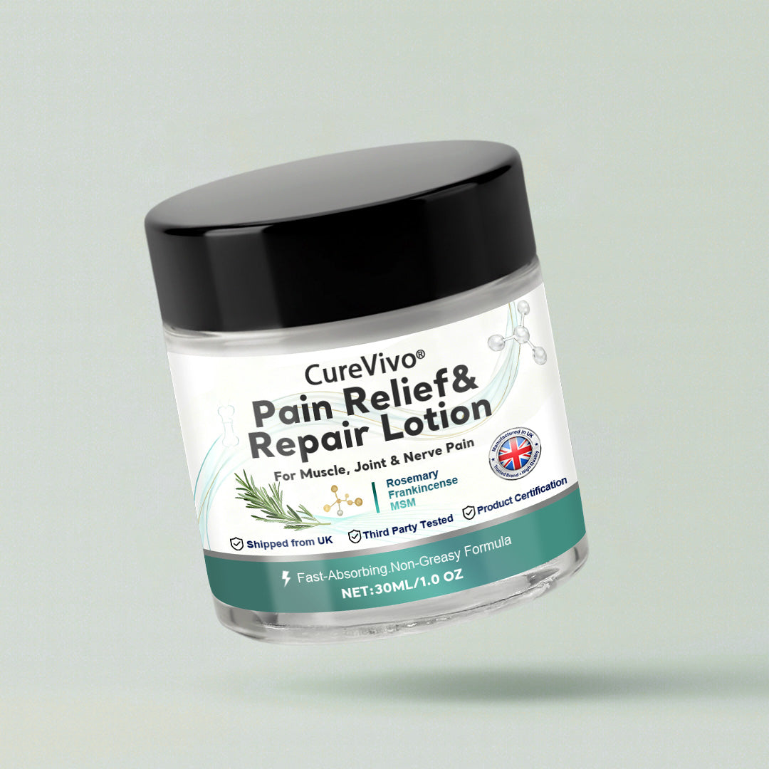 CureVivo® Pain Relief& Repair Lotion 👑 For Muscle, Joint & Nerve Pain 🇬🇧
