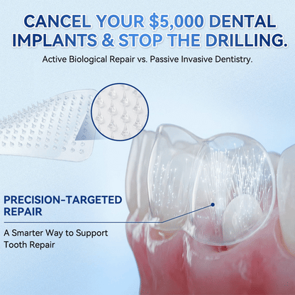 GаrаgеLіnе® 🦷 Tideglusib Fast‑Dissolving Tooth & Gum Repair Oral Strips 📦 (Supports tooth repair and helps relieve gum discomfort and other common oral concerns)