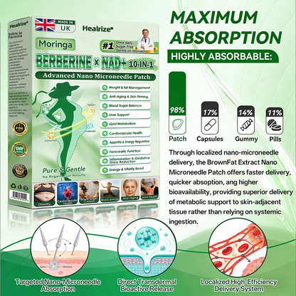 𝑶𝒇𝒇𝒊𝒄𝒊𝒂𝒍 𝑺𝒕𝒐𝒓𝒆 🇬🇧 𝐇𝐞𝐚𝐥𝐫𝐢𝐳𝐞® 𝙈𝒐𝒓𝒊𝒏𝒈𝗮 · 𝗕𝗲𝗿𝗯𝐞𝐫𝐢𝐧𝙚 × 𝙉𝑨𝑫+ 𝟏𝟎-𝙞𝙣-𝟏 𝘼𝒅𝒗𝒂𝒏𝒄𝒆𝐝 𝐍𝐚𝐧𝙤 𝙈𝙞𝙘𝙧𝙤𝙣𝒆𝒆𝒅𝒍𝐞 𝐏𝐚𝐭𝙘𝙝 🌿 (𝐉𝐮𝐬𝐭 𝐨𝐧𝐜𝐞 𝐚 𝐝𝐚𝐲, 𝐯𝐢𝐬𝐢𝐛𝐥𝐞 𝐜𝐡𝐚𝐧𝐠𝐞𝐬 𝐢𝐧 𝟕 𝐝𝐚𝐲𝐬）✅ 𝐅𝐨𝐫 𝐨𝐛𝐞𝐬𝐢𝐭𝐲, 🅛🅞🅞🅢🅔 🅢🅚🅘🅝,𝐝𝐢𝐚𝐛𝐞𝐭𝐞𝐬, 𝐬𝐥𝐞𝐞𝐩 𝐚𝐩𝐧𝐞𝐚, 𝐣𝐨𝐢𝐧𝐭 𝐢𝐬𝐬𝐮𝐞𝐬, 𝐚𝐧𝐝 𝐦𝐨𝐫𝐞