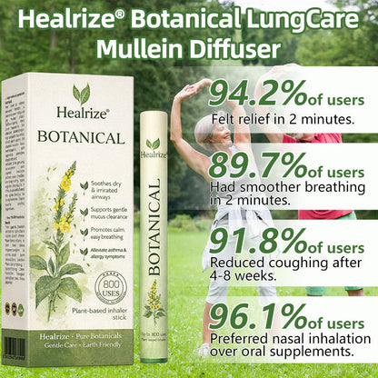 𝐇𝐞𝐚𝐥𝐫𝐢𝐳𝐞® Botanical LungCare Mullein Diffuser