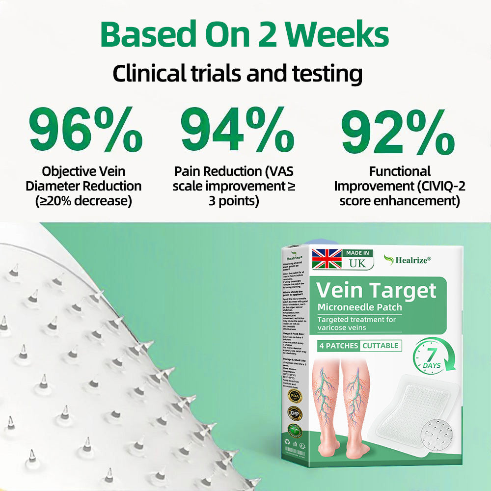 Healrize® VeinTarget Microneedle Patch💙Instant Relief, Long-Term Results