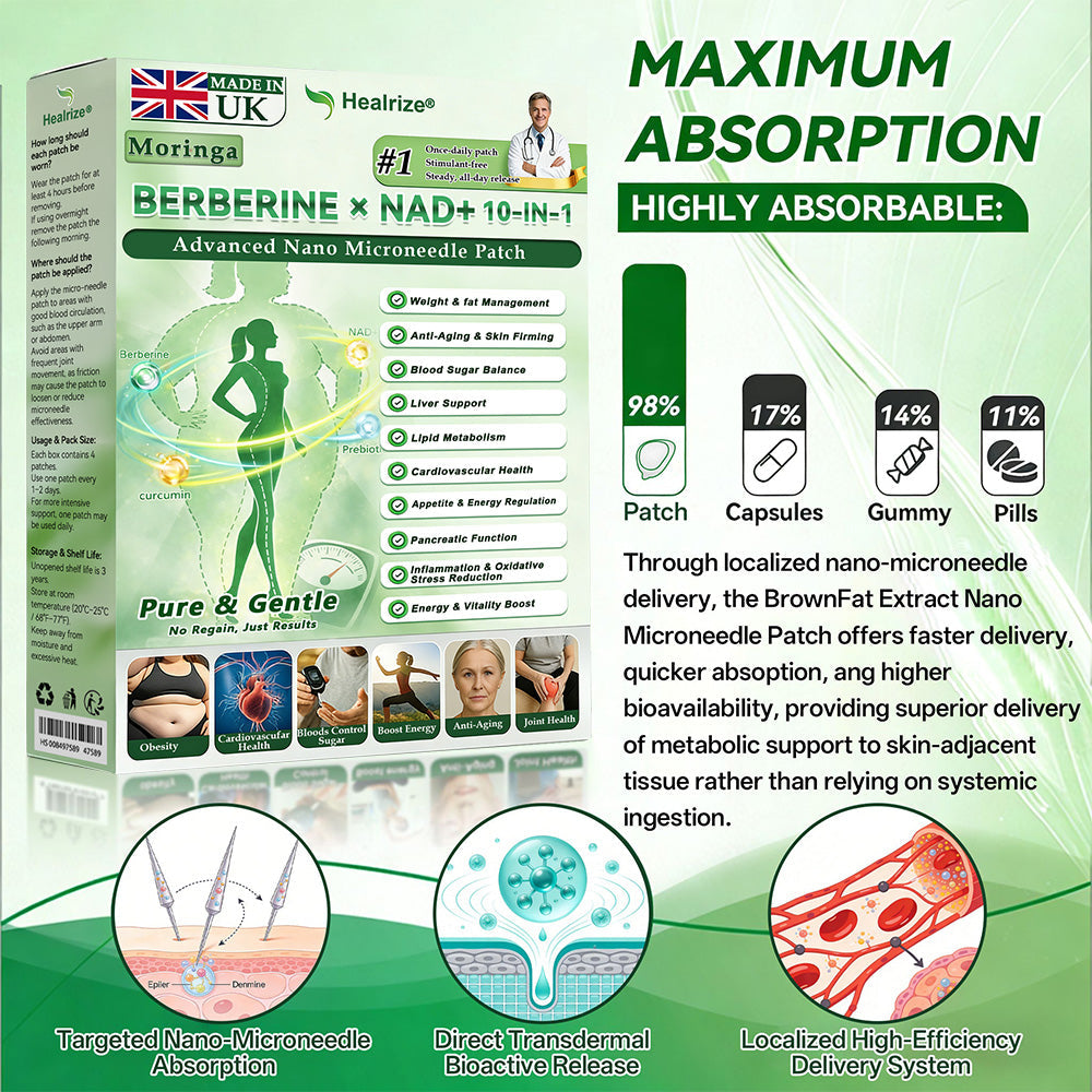 🇬🇧𝑶𝒇𝒇𝒊𝒄𝒊𝒂𝒍 𝑺𝒕𝒐𝒓𝒆 | 𝐇𝐞𝐚𝐥𝐫𝐢𝐳𝐞® 🔬 𝙈𝒐𝒓𝒊𝒏𝒈𝗮 · 𝗕e𝗿𝗯𝐞𝐫𝐢𝐧𝙚 × 𝙉𝑨𝑫+ 𝟏𝟎-𝙞𝙣-𝟏 𝘼𝒅𝒗𝒂𝒏𝒄𝒆𝐝 𝐍𝐚𝐧𝙤 𝙈𝙞𝙘𝙧𝙤𝙣𝒆𝒆𝒅𝒍𝐞 𝐏𝐚𝐭𝙘𝙝(𝐉𝐮𝐬𝐭 𝐨𝐧𝐜𝐞 𝐚 𝐝𝐚𝐲, 𝐯𝐢𝐬𝐢𝐛𝐥𝐞 𝐜𝐡𝐚𝐧𝐠𝐞𝐬 𝐢𝐧 𝟕 𝐝𝐚𝐲𝐬☑️)