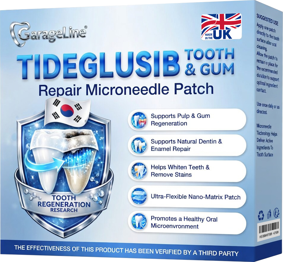 GаrаgеLіnе® 🦷 Tideglusib Fast‑Dissolving Tooth & Gum Repair Oral Strips 📦 (Supports tooth repair and helps relieve gum discomfort and other common oral concerns)