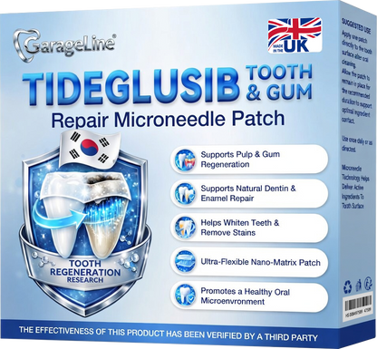 GаrаgеLіnе® 🦷 Tideglusib Fast‑Dissolving Tooth & Gum Repair Oral Strips 📦 (Supports tooth repair and helps relieve gum discomfort and other common oral concerns)