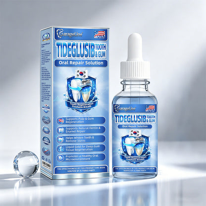 GarageLine® Tideglusib Tooth and Gum Repair Solution🔥🔥( Rebuild Enamel & Dentin Strengthen Gums. Eradicate Tartar & Odor Stop Tooth Sensitivity)